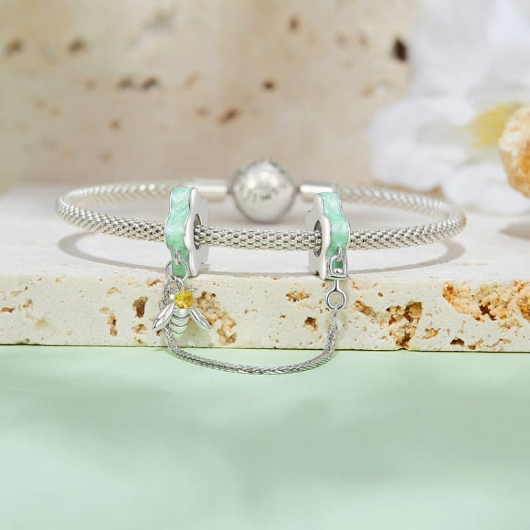 charms-zawieszka-lancuszek-zabezpieczajacy-kwiatki-pszczolka-srebro 925-min (3).jpg