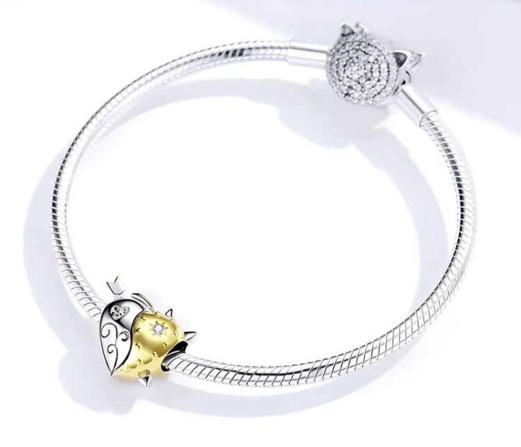 CHARMS SERCE ANIOŁEK DIABEŁEK