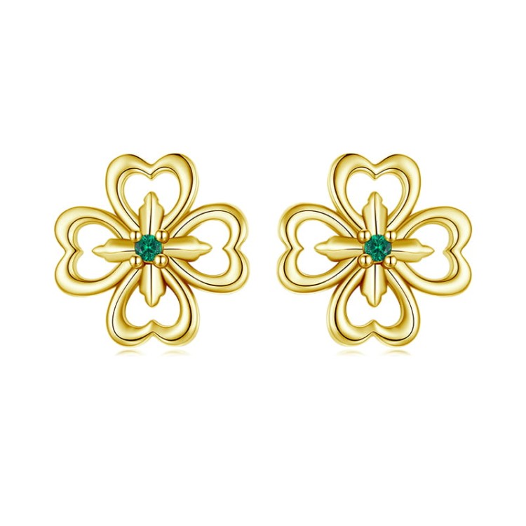 kolczyki-srebrne-kolczyki-koniczynka-pozlacane-srebro 925 (1).jpg