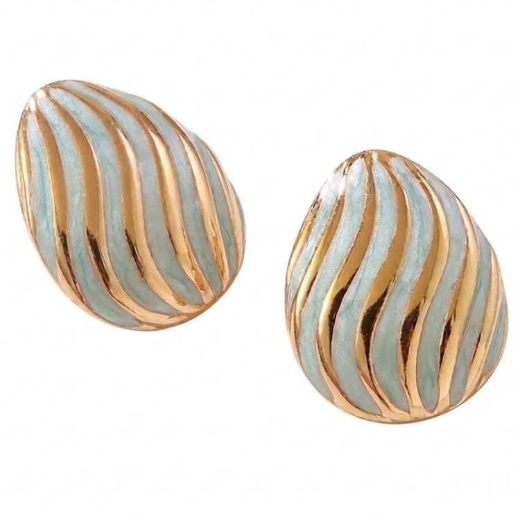 kolczyki-damskie-kolczyki-zlote-muszelki-zielone-pozlacana-stal-szlachetna (3).jpg