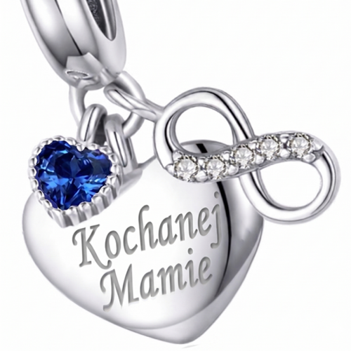 Charms na Dzień Mamy, Charms z grawerem,  Charms do pandora