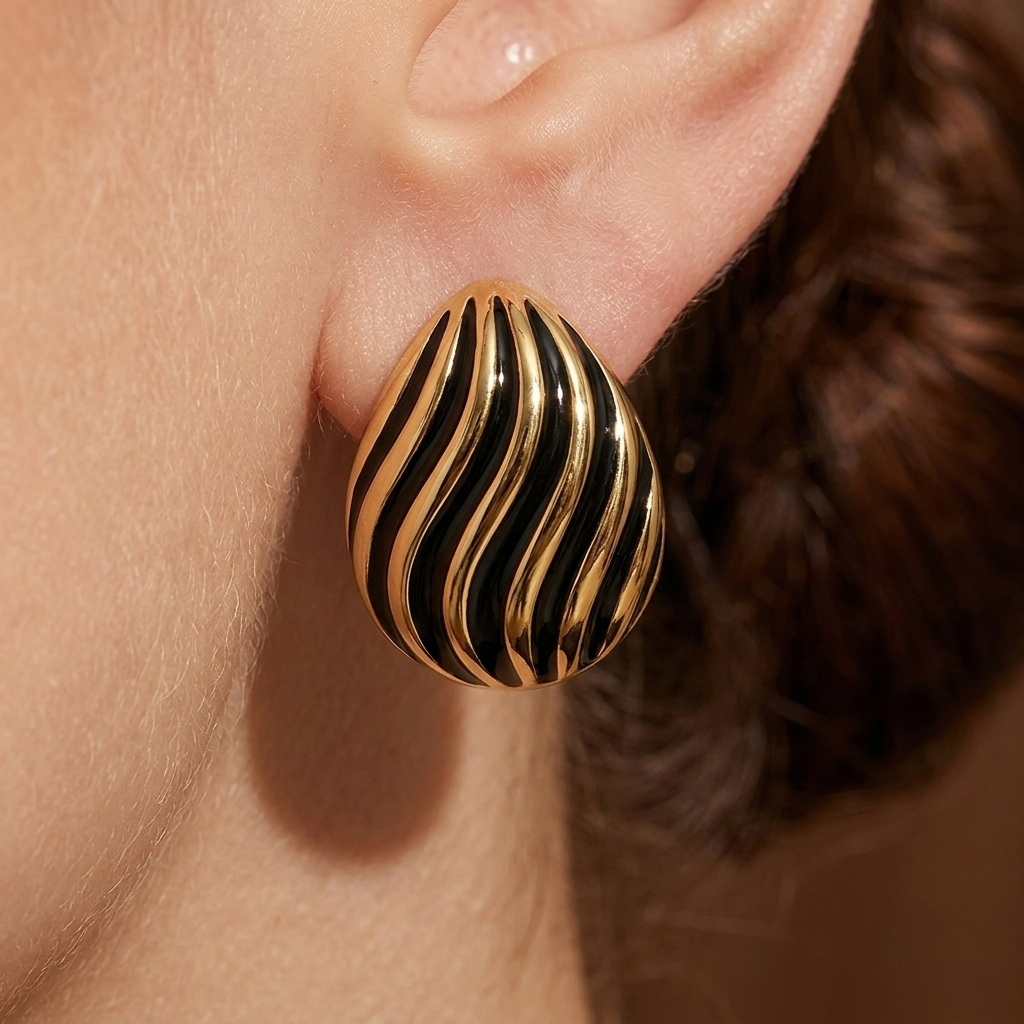 kolczyki-damskie-kolczyki-zlote-muszelki-zielone-pozlacana-stal-szlachetna (5).jpg